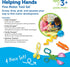 Learning Resources Helping Hands Fine Motor Tool Set Toy - 4 Pieces, Ages 3+ Fine Motor and Sensory Play Toys, Toddler Tweezers, Sensory Bin Toys...