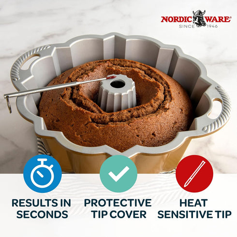 Nordic Ware Reusable Bundt Cake Thermometer...