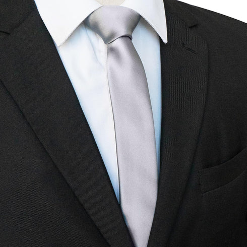 RBOCOTT Solid Color 5CM Skinny Tie for Men Party and Business...