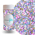 Sprinkle Pop Unicorn Sprinkle Mix| Pastel Pink Purple Blue White Sprinkles with ~20 Unicorn Wafer Paper and Gold Dragees Made in USA for Decoratin...