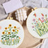 Maydear 4 Packs Embroidery Starter Kit with Pattern, Stamped Cross Stitch Kits for Beginners Adults with Embroidery Hoop and Instructions, Hand Em...