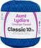 Coats Crochet Aunt Lydia's Crochet, Cotton Classic Size 10, Dark Royal (154-487)...