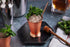 Sol Living Mint Julep Cups Set of 4, 12 oz Stainless Steel Lining Copper Cups Handcrafted Kentucky Derby Cups Barware Set for Cocktails Mixed Drin...