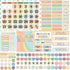 162 Pcs Pastel Checkerboard Classroom Calendar Bulletin Board Set for Teachers Seasons Weather Days of the Week Chart Bulletin Board Calendar Set ...