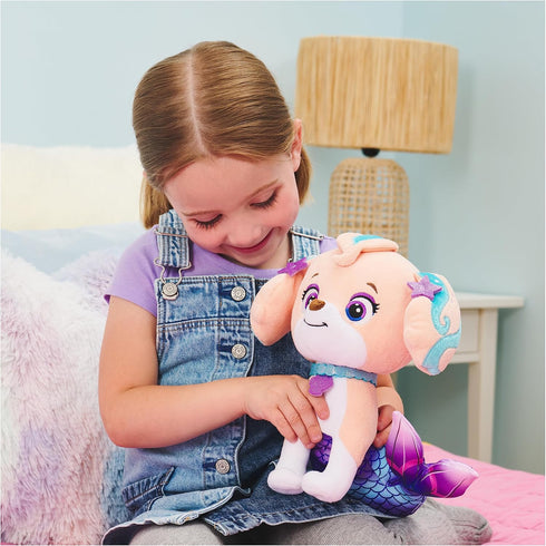 GUND PAW Patrol Coral Mer-Pup Plush, Official Toy from The Hit Pre-School Show, Stuffed Animal for Ages 1 and Up, 9”...