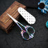 Small Embroidery Scissors with Cover -Cute and Comfortable handles with Sturdy and Sharp Tips for Precise Cutting, Sewing and Craft Supplies Kit...