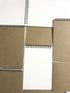 A5 Top Spiral Bound Notebooks Bulk Journals Spiral Steno Pads Blank/Lined Kraft Brown Cardboard Cover Thick Cream Writing Pad Sketchbook Scrapbook...