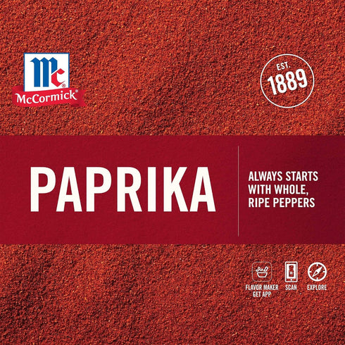 McCormick Gourmet Organic Paprika, 1.62 Oz...