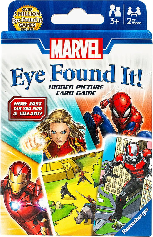 Ravensburger Marvel Eye Found It Card Game - Engaging Board Game for Children and Adults | Enhances Skill Development | Fun Family Entertainment |...