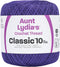 Coats Crochet Aunt Lydia's Crochet, Cotton Classic Size 10, Violet...
