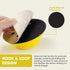3PCS Hook and Loop Hand Sanding Block Plus 1 Cleaning Brush 5 Inch Round and Mouse Sanding Blocks Hand Sanders for Wood Sanding Blocks Auto Body H...