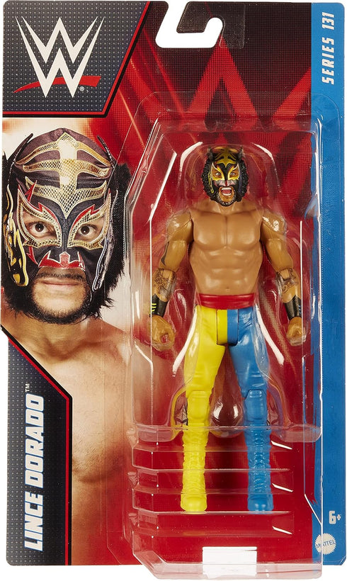 Mattel WWE Lince Dorado Action Figure, Posable 6-inch Collectible for Ages 6 Years Old & Up...