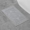 Jean Pierre New York Cotton StoneWash Medallion 17x24 in. Bath Rug, Gray...