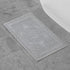Jean Pierre New York Cotton StoneWash Medallion 17x24 in. Bath Rug, Gray...