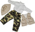 The Queen's Treasures 18 Inch Doll Clothes & Accessories, 4 Pc Fishing Outfit with Pants, Hat, Vest & Shirt, Compatible for Use with American Girl...
