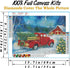 RUIHA Christmas Diamond Painting Kits,Winter Diamond Art Kit for Adults,Red Truck 5D Paint with Diamond Full Drill for Parents-Children Interrctio...