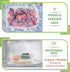 PrepNaturals 10 Pack Meal Prep Containers - 10 Pack of 25 Oz 100% BPA-free Plastic Food Storage Containers with Lids - Reusable Plastic Containers...