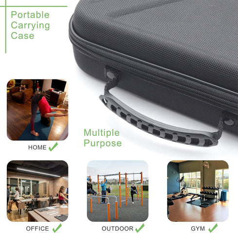 Case for Hypervolt GO 2/Hypervolt GO, Waterproof Shock Resistant Carrying Case for Hyperice Hypervolt GO2/ Hyperice Hypervolt GO Massage Device(ON...