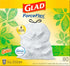 Glad Trash Bags, ForceFlex Tall Kitchen Drawstring Garbage Bags,13 Gal, Gain Original with Febreze, 80 Ct...