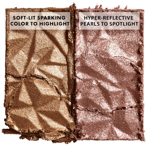 NYX PROFESSIONAL MAKEUP Born To Glow Icy Highlighter Duo - Bout The Bronze...