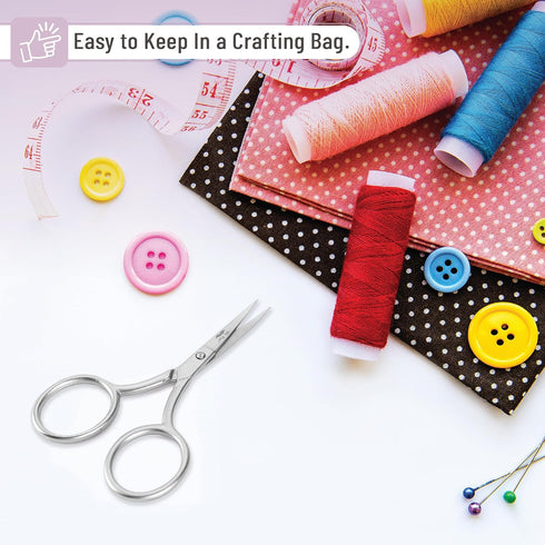 Mr. Pen- Embroidery Scissors Curved, 3.5 Inch, Embroidery Scissors Small...