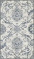 Maples Rugs Blooming Damask Area Rugs - Made in USA – Washable, Non Slip Indoor Carpet for Entryway, Foyer, Kitchen, and Bathroom, 1'8 x 2'10, Gre...