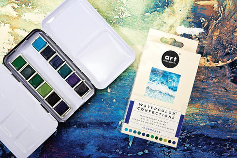 Prima Marketing Prima Confections Watercolor Pans 12/Pkg-Currents...