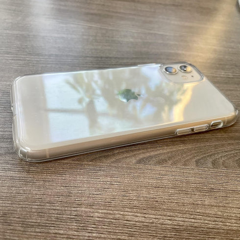 Compatible with iPhone 11 Case, Clear TPU Phone Cases Shockproof Bumper Cover Anti-Scratch Protective Slim Thin Crystal Phone Case for 11 6.1inch...