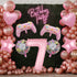 Pink Video Game Balloons, Video Game Controller Birthday Number Mylar Foil Balloon, Level Up Balloons for Girls Game On Birthday Decorations Video...