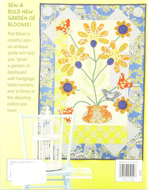 Leisure Arts Applique A Garden Quilting Book, Quilting Books, Quilt Books, Quilt Patterns for Quilting, Quilting Patterns, Quilting Books and Patt...