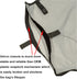 ATIE Pool Cleaner Gray Fine Mesh Bag with Hook and Loop Fastener Enclosure for Pentair Kreepy Krauly Legend, Platinum Pool Cleaner Debris Bags 360...