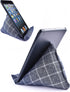 Handmade Phone Pillow Holder - The Wedge Mobile Device Stand - Soft Fabric Phone Stand for All iPhones, All Smartphones! 7 x 6.1 x 5.5 Inches (Gra...