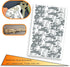 Mylar Camo Stencils Camouflage Gun Paint RC Mask Model Hexagon - HEXTAC Camo...