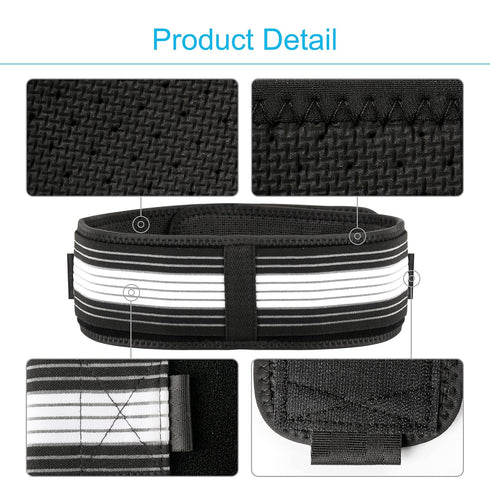 REAQER Sacroiliac SI Hip Belt Anti-Slip Support Brace -Pain Relief for Sciatica, Pelvic, Lower Back, Lumbar and wiast Pain Stabilizing Compression...