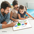 Scribbledo White Board Dry Erase Board 11"x14” Mini Double Sided Personal Whiteboard Board Dry Erase Lapboard Handheld Personal White Boards for S...