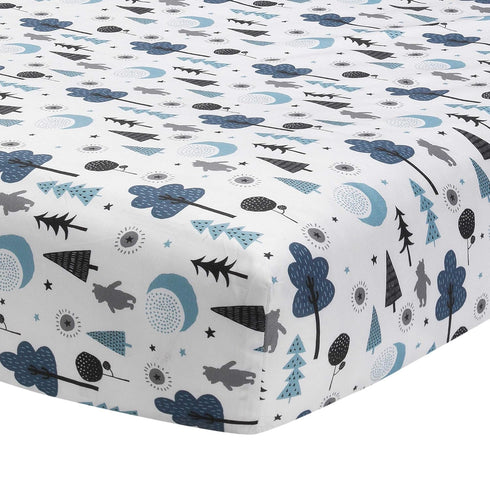 Lambs & Ivy Forever Pooh Fitted Crib Sheet, Multicolor , 28x52 Inch (Pack of 1)...
