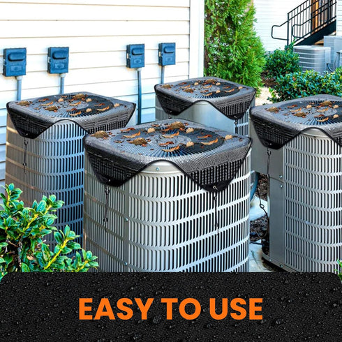 BlueStars AC Condenser Cover – Central Air Conditioner Cover for Outside Unit - Top Universal Outdoor AC Cover (Mesh, 32" x 32")...