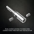Viborg Speaker Banana Plugs Silver Plated, Screw Locking 4MM HiFi Speaker Connectors for Speaker Wire, Wall Plate, Home Theater, Audio/Video Recei...