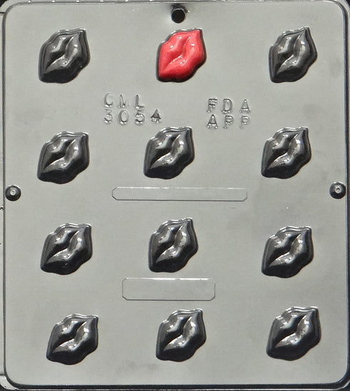 Lips Chocolate Candy Mold Valentines Day 3054...