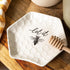 Youngs Ceramic Bee Spoon Rest, Large Spoon Holder for Stove Top for Cooking Spoons Spatula?Ladle, Heat Resistant Utensil Rest for Countertop, 5"x5...