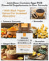 Turmeric & Boswellia Complex (180 Capsules) with Ginger Root, Bromelain, & Black Pepper Extract | Joint-Ease Formula: Powerful Joint Support Suppl...