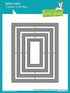 Lawn Fawn Dies - Outside In Stitched Scalloped Rectangle Stackables (LF1505)...