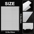 2 Pack Fish Tank Divider, Plastic Grid Cuttable Grid Plate Fish Separator with 12 Suction Cups DIY Designed Clear Easy to Bent 17 * 13in...
