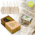 5 pack Cotton String Shopping Bags Reusable Washable Grocery Mesh Bags Organizer for Grocery Shopping Produce Net Bags with Longhandle for Fruit V...