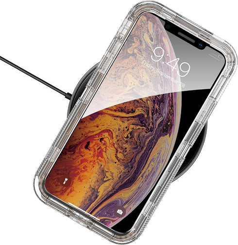 MXX Case for iPhone Xs Case, Heavy Duty Cover - Full Armor Body - Shockproof Protection Bumper - Built-in, Layers Hybrid TPU Rugged Rubber with Ha...