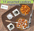 Assorted Cookies Without Filling - 11 Aluminum Marker Pastry Baking Tool...