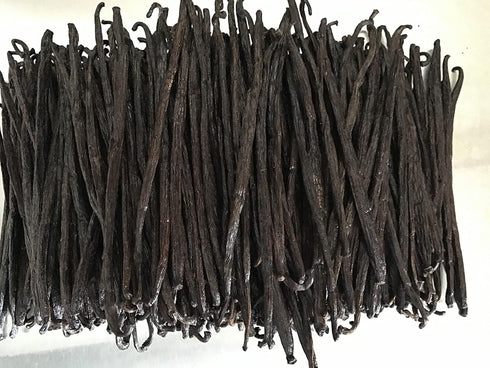 1oz Madagascar Vanilla Beans Grade B. Certified USDA Organic for extract, Cooking and Paste 5"-7" by FITNCLEAN VANILLA| Whole NON-GMO Pods...