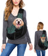 Pet Carrier Sling, Puppy Dog Sling Hands-Free, Pet Carrier Sling Bag for Small Dog, Dog Sling Bag 15 lbs for Travel Outdoor Parties Hiking Riding ...