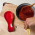 Now Designs Curved Stoneware Spoon Rest Red, 3.5x7.75 in...