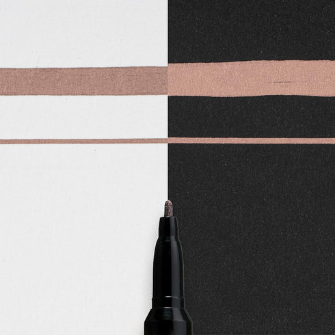 Sakura Pen Touch fine point permanent paint markers, 1.0mm, copper bronze metallic colors pack, 4 Count...